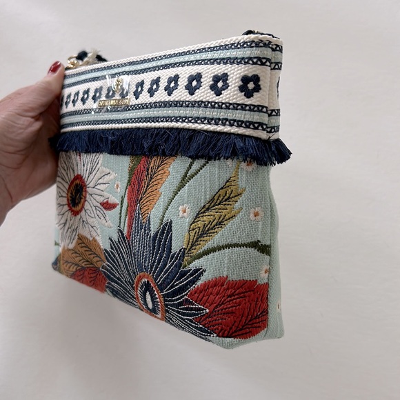 Spartina 449 Daufuskie Island Maci Wristlet Riverside Station Vintage Floral - Picture 5 of 12